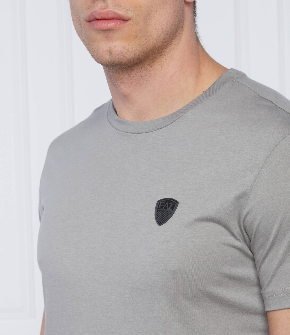 футболка EA7 - серый(8NPT03 PJNQZ)