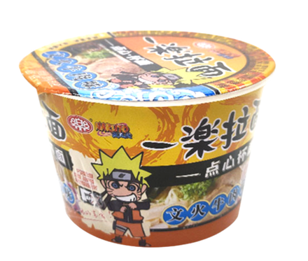 Лапша Naruto со вкусом говядины на пару