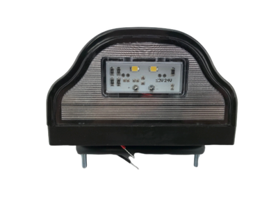 Подсветка номерного знака евро фура черная (волна) LED ПН-01022 LED (АвтоСфера)