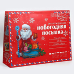 Пакет подарочный 46х61х20см «Новогодняя посылка» (Дарите Счастье)