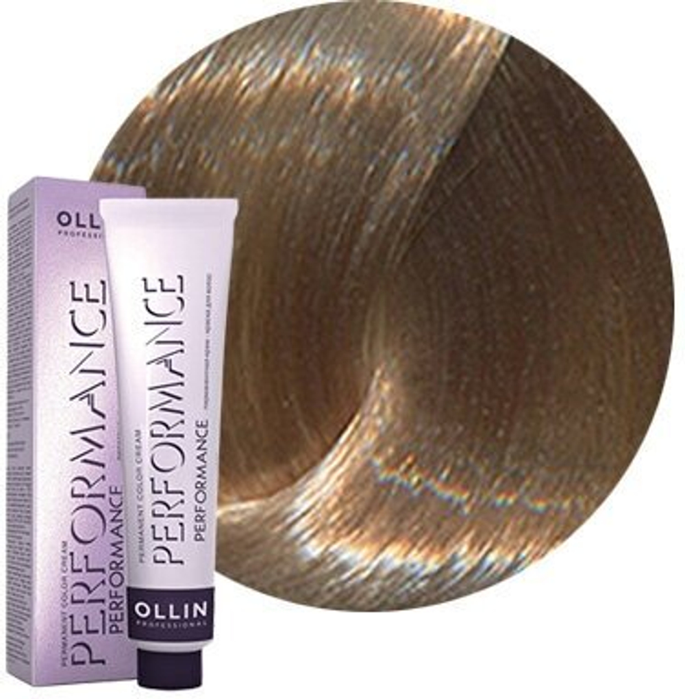 OLLIN PERFORMANCE 10/31 светлый блондин золотисто-пепельный 60мл Перманентная крем-краска для волос