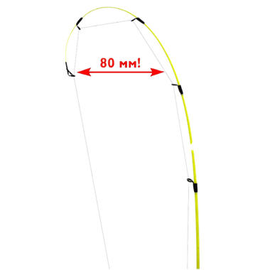 Удилище Волжанка универсальное Горыныч 2секц. 090-0037  2.4м 200г вес235гр Тр.длина 1.31м