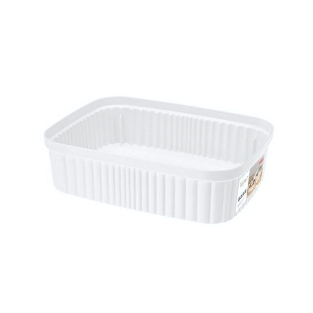 Лоток "velvet", 255х190х70 мм, 2,65л (белый)