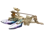 Брошь «KLEVER KS», Фея, цвет как на фото, 4.7*3.6см