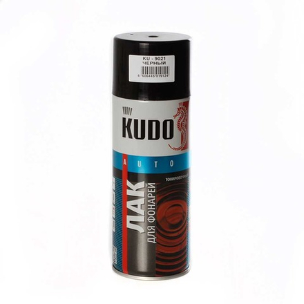 Лак тонировочный задних фонарей черный KUDO KU-9021