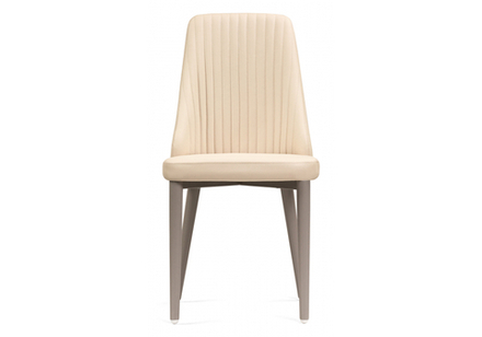 Стул на металлокаркасе Woodville Фена R латте, капучино