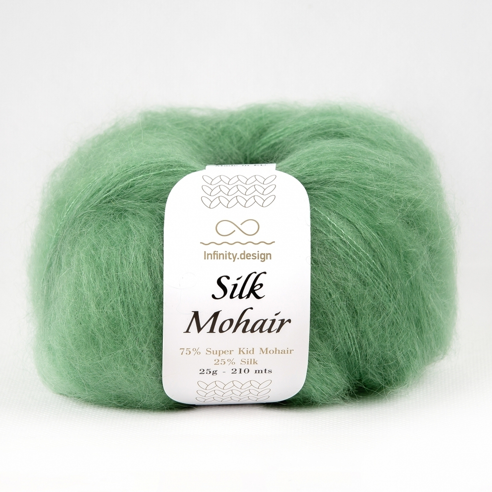 Silk mohair (8244/Зеленая трава)