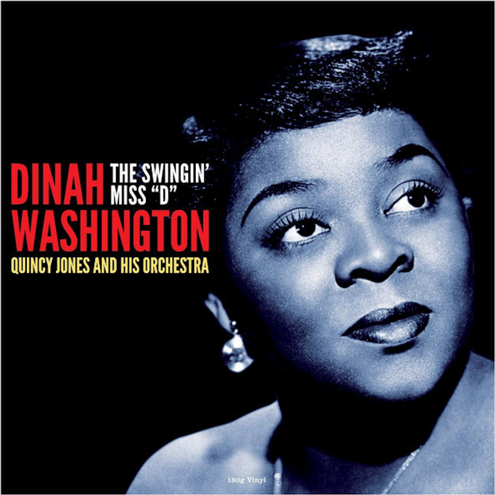 Dinah Washington With Quincy Jones And His Orchestra / The Swingin' Miss "D" (LP)