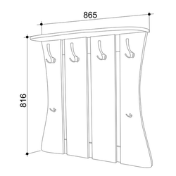 Вешалка «Уют 2»