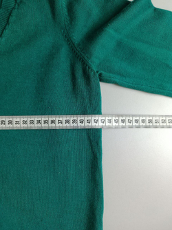 Джемпер Oodji изумрудного оттенка 44 размер