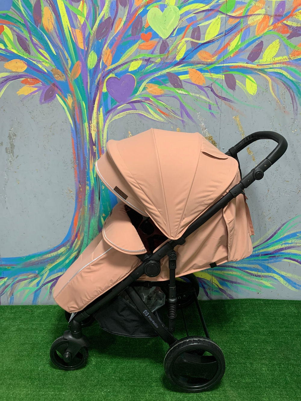 Коляска детская прогулочная Bino Angel Plus (Powdery/Пудровый) Арт. BP-11