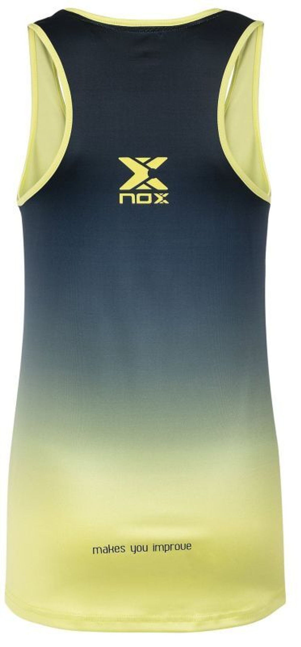 Женский топ теннисный NOX Camiseta Mujer Tirantes Pro W - azul/lima
