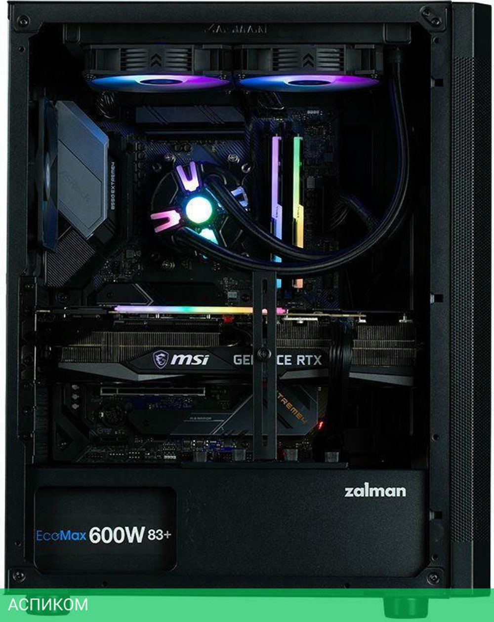 Корпус Zalman I4 без БП черный