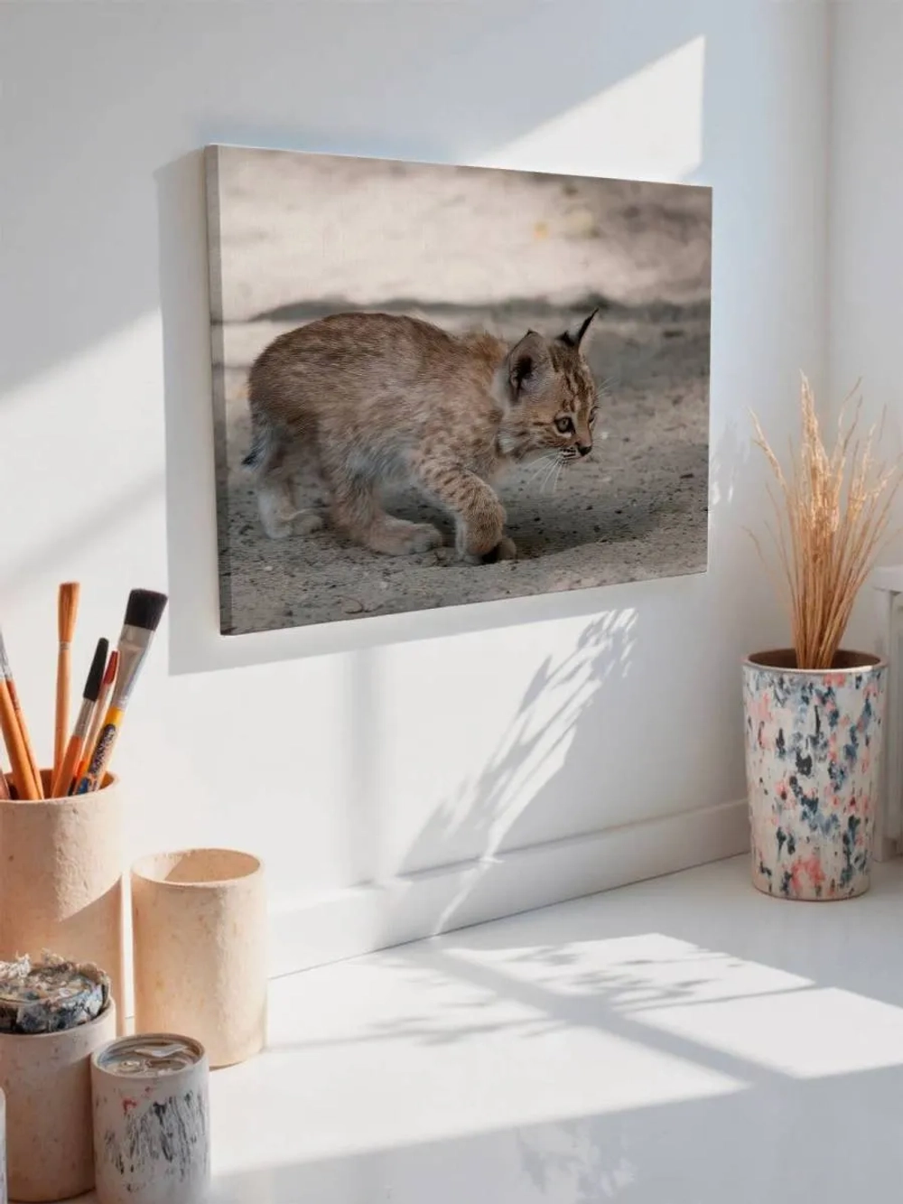 Картина на стену 40 X 50 Рысенок