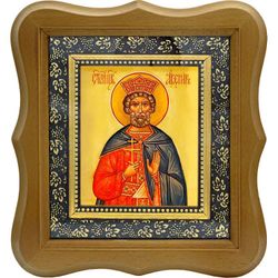 Авенир Индийский Царь Преподобный. Икона на холсте.