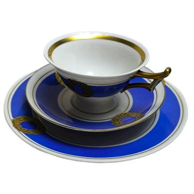 Чайное трио Schaubach Kunst Германия