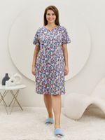 Халат Рейна Виотекс СЕРО-ГОЛУБОЙ