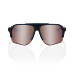 Спортивные очки с диоптриями 100% Norvik / Soft Tact Crystal Black / HiPER Crimson Silver Mirror Lens