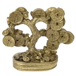 GAEM Фигурка декоративная "Денежное дерево", L9,5 W4 H8 см