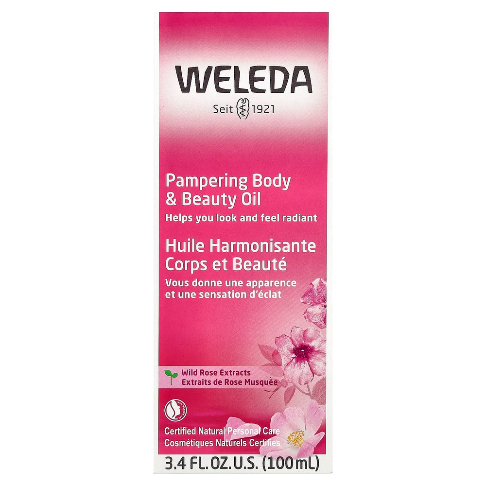 Weleda, Масло для ухода за телом и красоты, с экстрактами дикой розы, 100 мл (3,4 жидк. унц.)