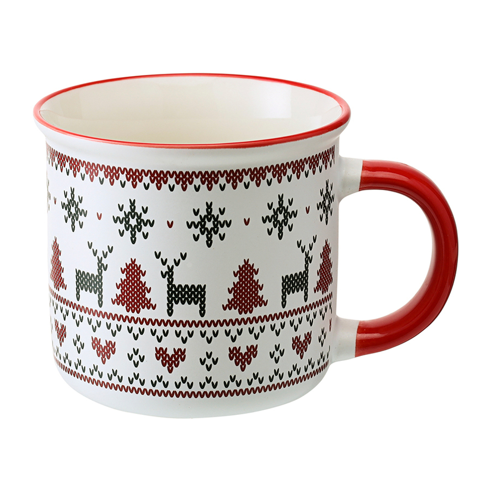 Кружка Sweet Memories 350 мл (олени и елочки)