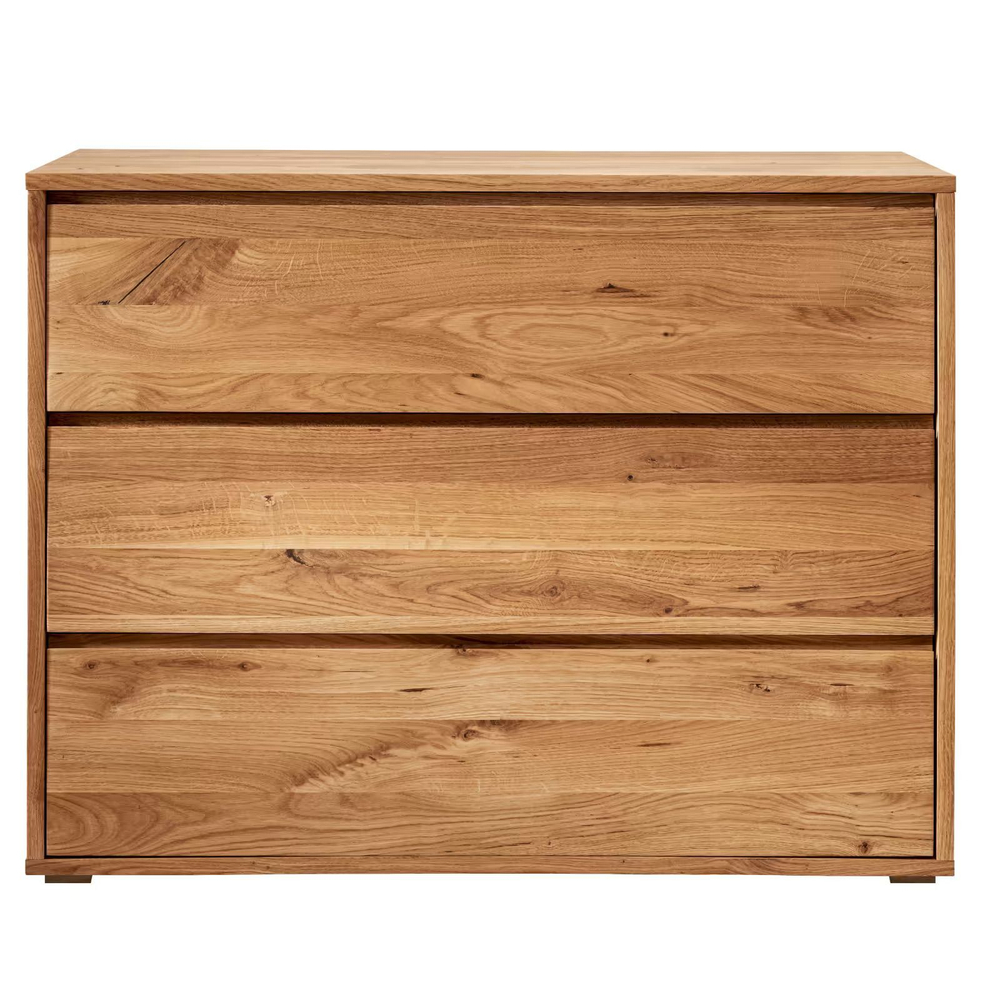 Комод деревянный Дольче Вита с 3 глубокими ящиками, из массива дикого дуба