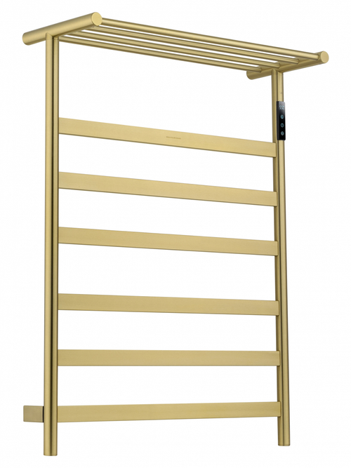 Полотенцесушитель электрический WONZON & WOGHAND ESSEN, Брашированное золото (WW-A403-BG)