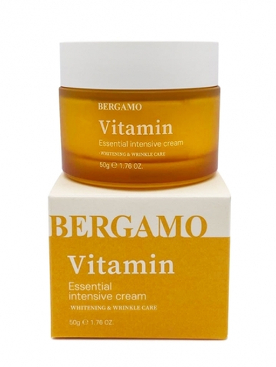 Bergamo Vitamin Essential Intensive, Крем для лица с витаминами 50 г (до 19.03.27)
