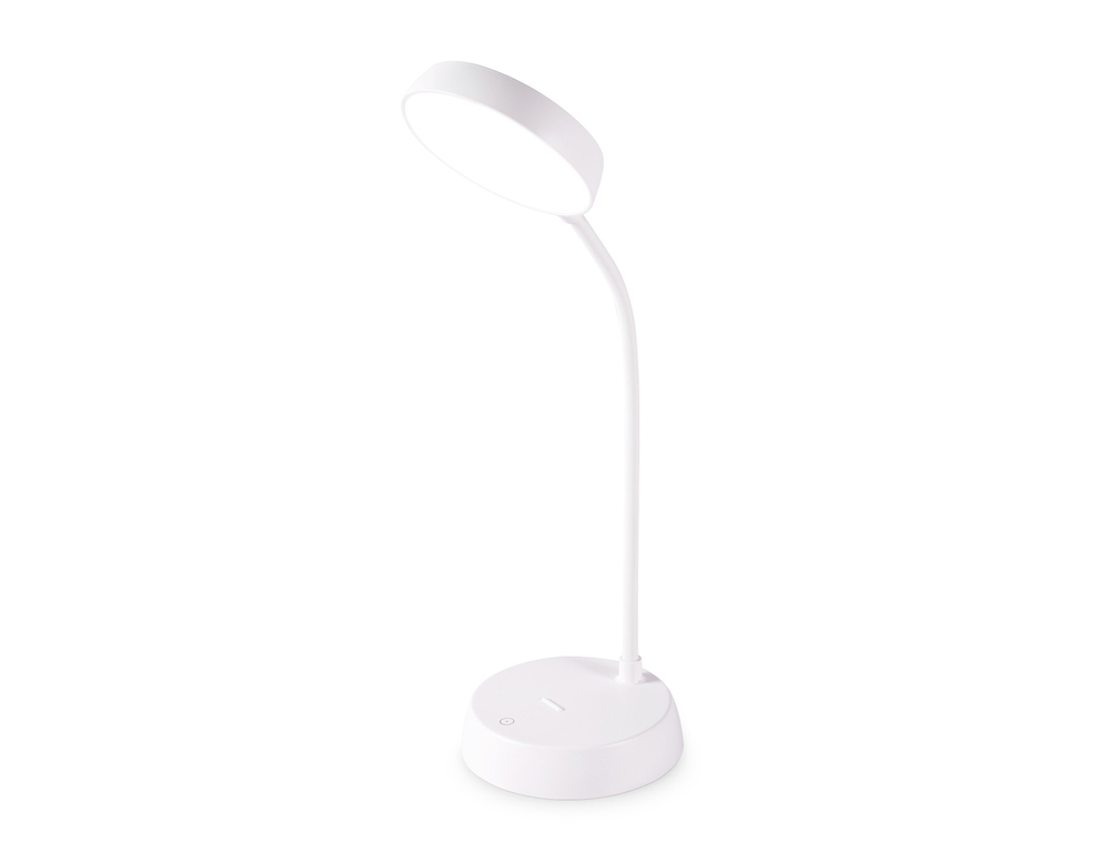 Светильник светодиодный настольный DE610 WH белый LED 3000-6000K 4W