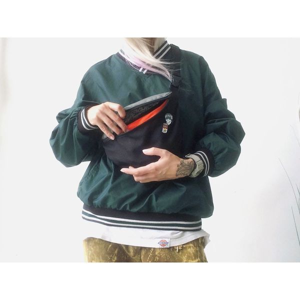 Сумка Поясная Сигнальная Светоотражающий верх - фото 2