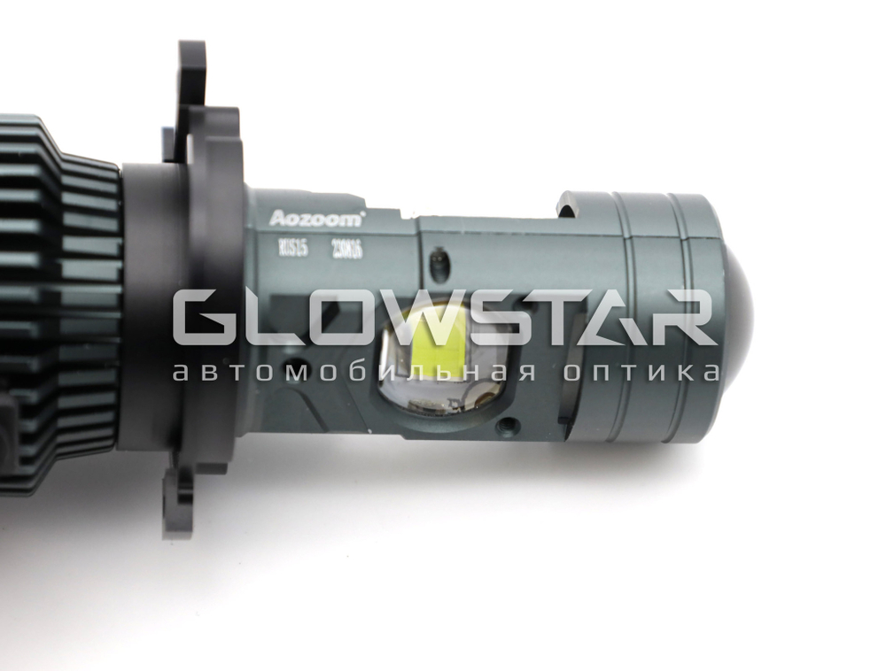 Aozoom H4 New 2024 cветодиодные мини-линзы головного света (комплект, 2шт)