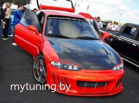 Передний бампер SHARK Mitsubishi Colt CA0