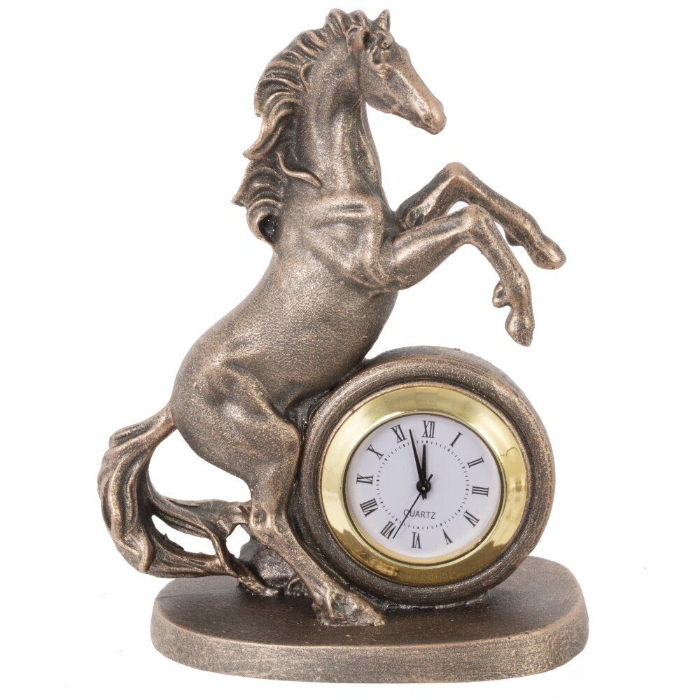 GAEM Фигурка декоративная "Лошадь" с часами (LR41x1), L8,5 W5 H12 см