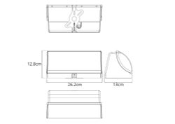 Уличный настенный светильник Arte Lamp