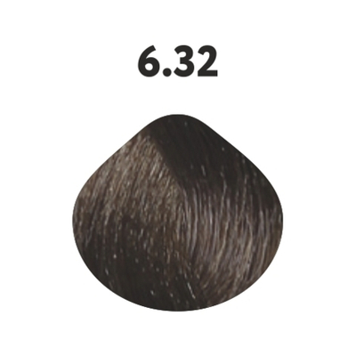 6.32 крем-краска KAARAL Baco Color Collection темный золотисто-фиолетовый блондин - 100 мл.