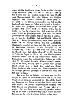 Die Judenfrage Am Ende Des XIX. Jahrhunderts. Nach Den Verhandlungen Des V. Allgemeinen Parteitages Der Deutsch-Sozialen Reformpartei Zu Hamburg Am 11 September 1899 | Wilhelm Giese