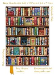 Bloknot \ Блокнот \ Notebook  Bodleian Libraries: Hobbies & Pastimes Bookshelves (Foiled Quarto Journal)