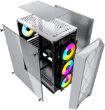 Корпус ATX Powercase Rhombus X4 White