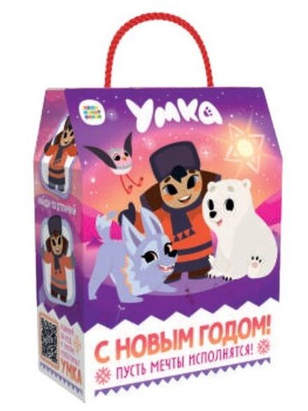 Подарочная коробка для конфет "Умка" 800гр (50/250шт)