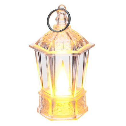 GAEM Изделие декоративное "Фонарь" (подсветка, 3xLR54) (блок 24шт), D 5 см, L5 W5 H9,5 см