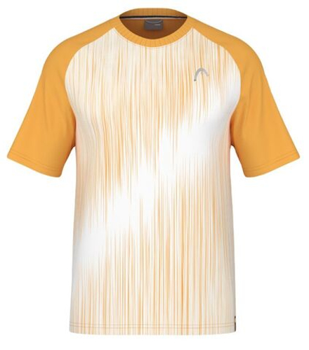 Мужская теннисная футболка Head Performance T-Shirt - принт перф/банан