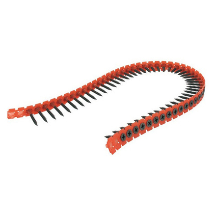 Саморезы в ленте по металлу (1000 шт.), фосфатированные, SPIT