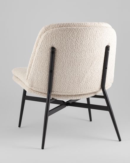 Кресло лаунж Tail кремовый