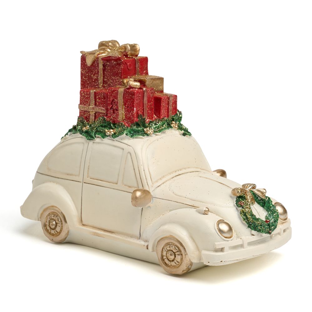 СТАТУЭТКА "МАШИНКА С ПОДАРКАМИ" 16Х8Х11 СМ