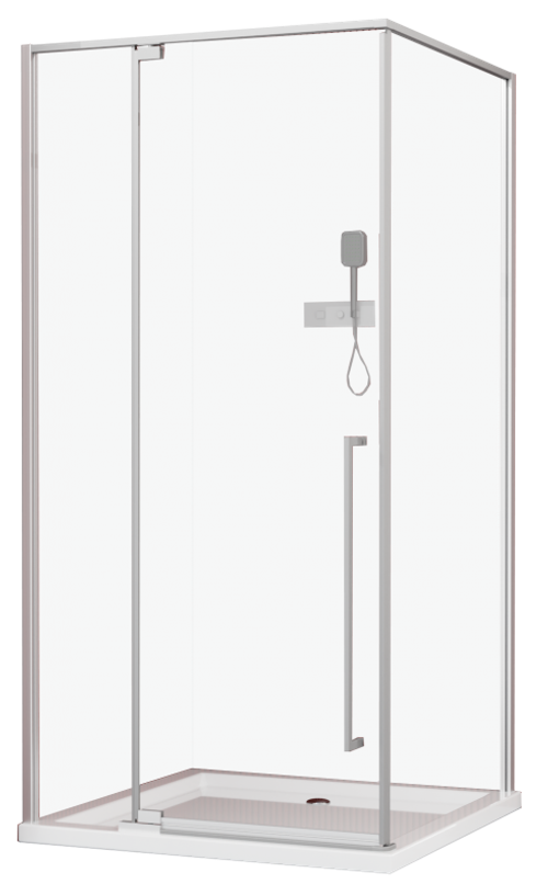 Ограждение душевое ESBANO ESA-128PS-C 120x80x195