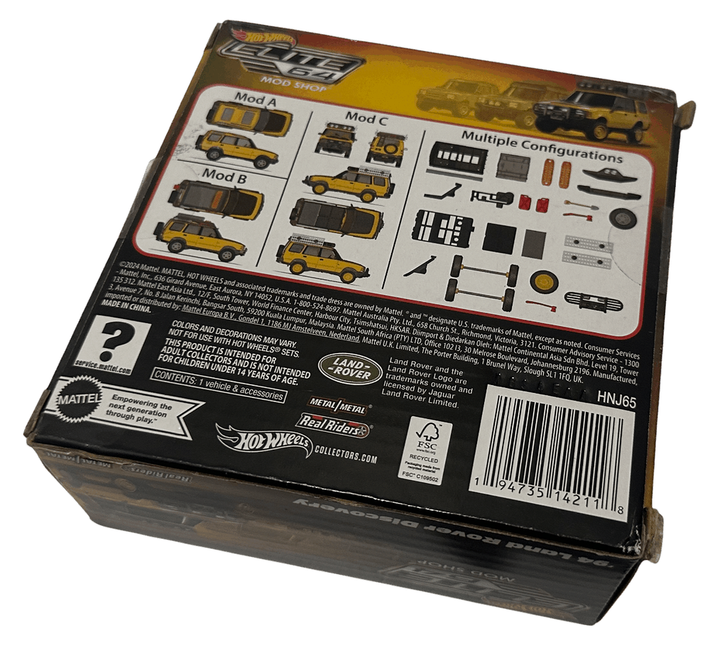 Hot Wheels | Elite 64 Mod Shop | '94 Land Rover Discovery (2024)
