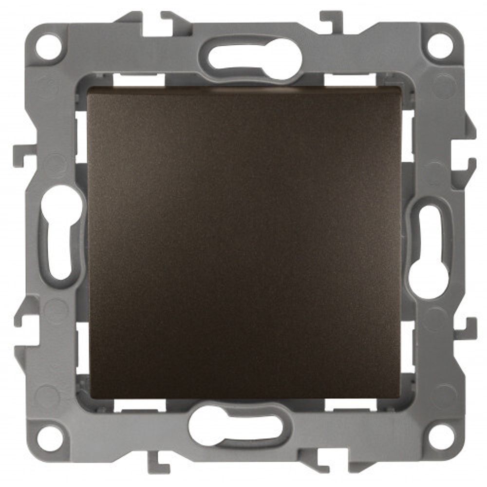 12-1111-13 ЭРА Кнопка, 10АХ-250В, Эра12, бронза