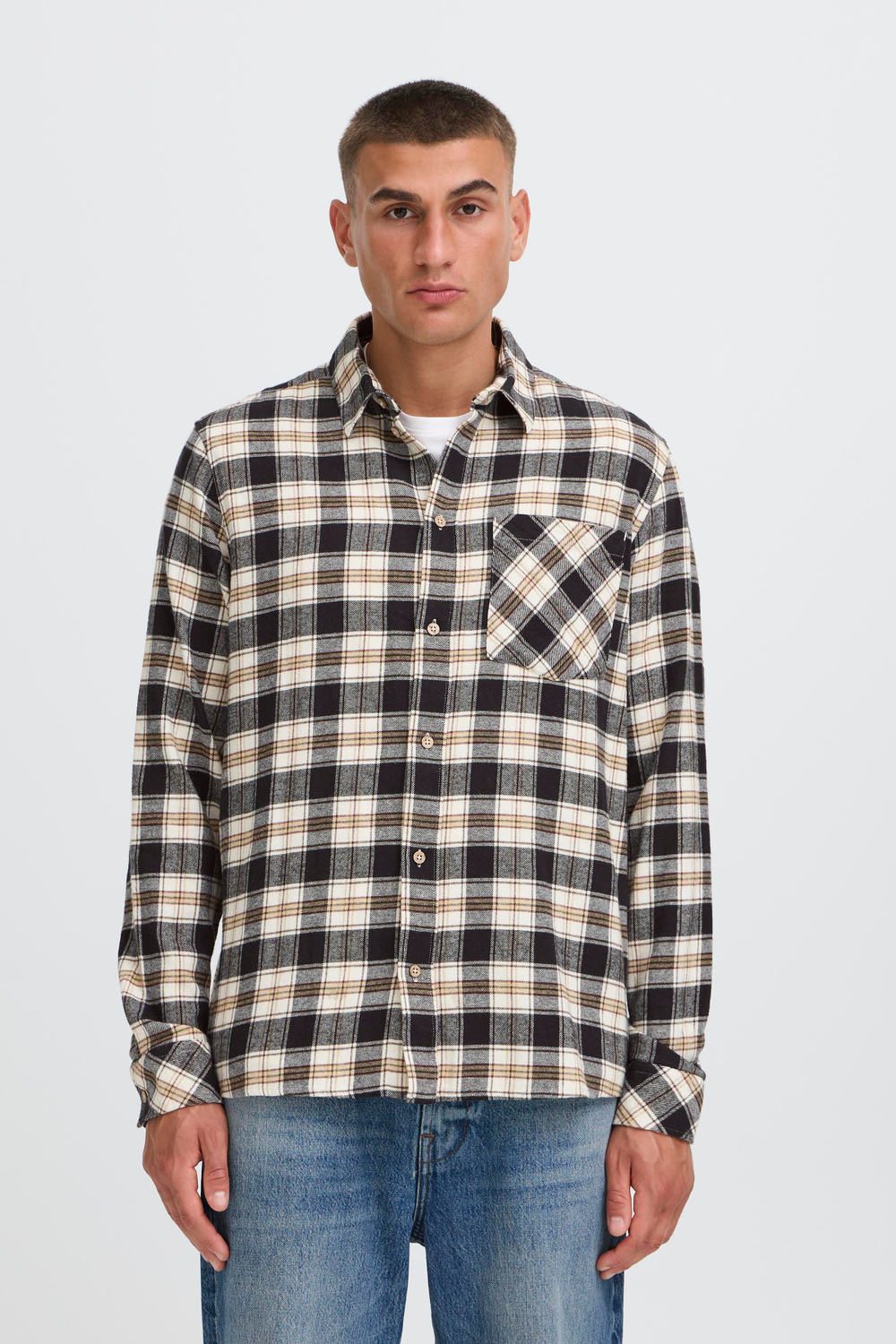 Рубашка мужская 21110003 Solid