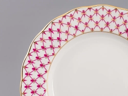 Трехпредметный комплект чайный форма Тюльпан рисунок Сетка-Блюз 2 арт. 81.24813.00.1