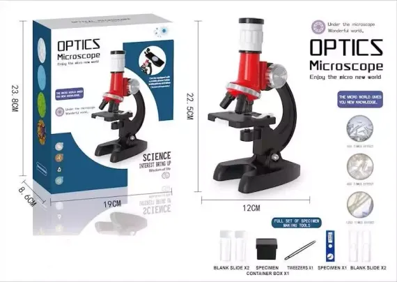 Mikroskop \ микроскоп \ Microscope red